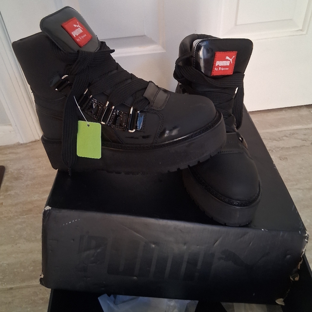 Fenty x Puma Platform boot US size 7. New in box.